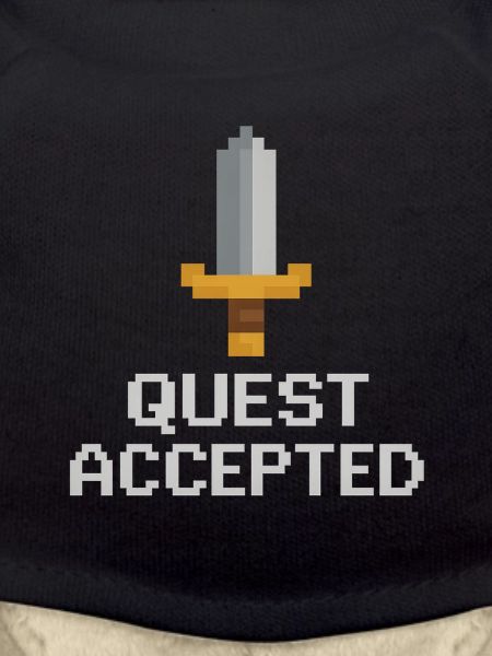 Quest akzeptiertes Pixelschwert