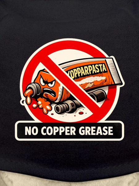 No copper paste