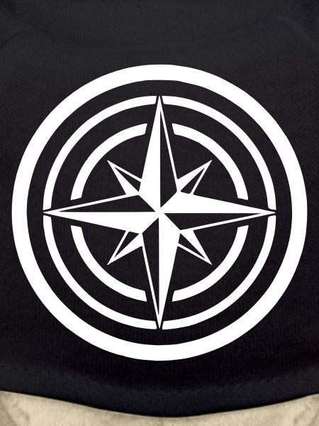Kompass Windrose Kreis Navigation Clean