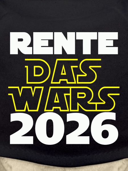 Pension 2026, that's it