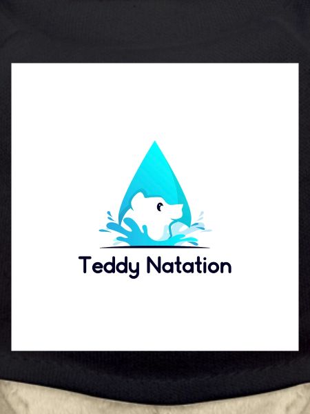 Teddy Bear and Wave Swim