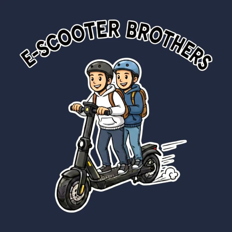 Duo des frères E-Scooter