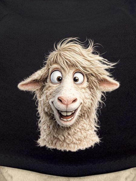 Happy Sheep Portrait
