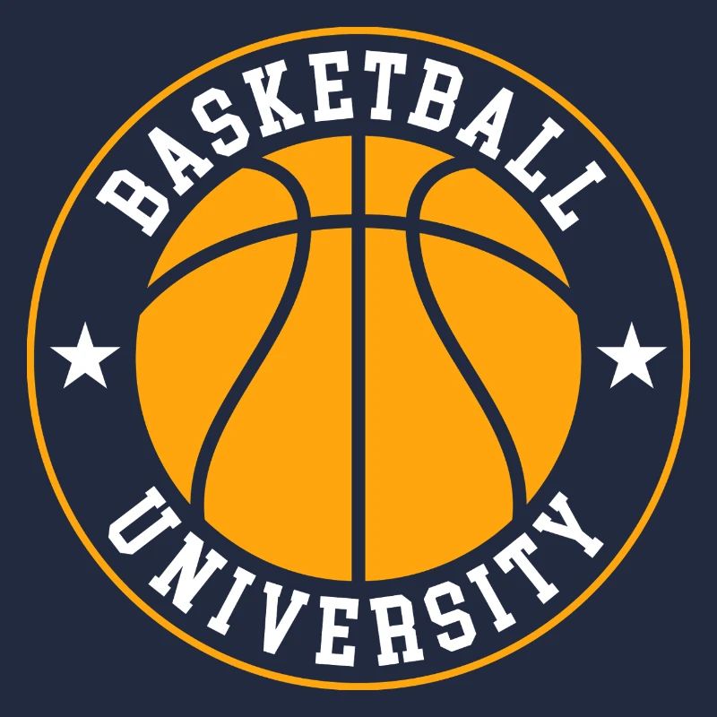 Basketball University Emblem