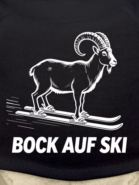 Funny ibex for skiers