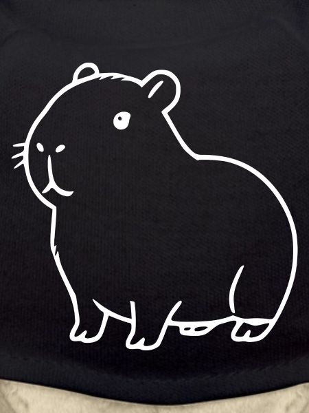 Capybara capybara blanc