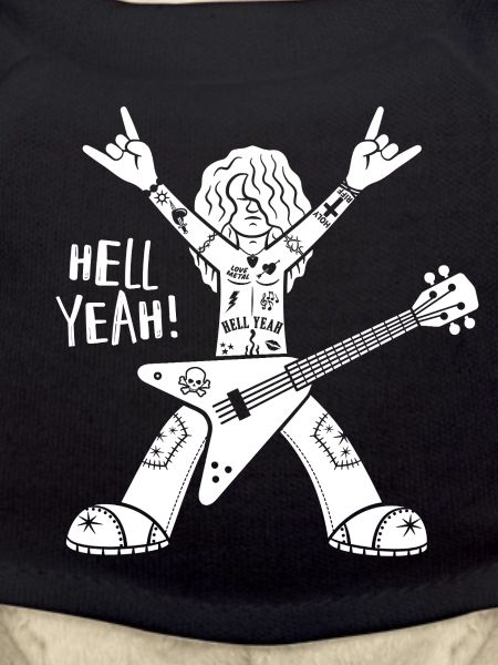 Cartoon Style Guitarist