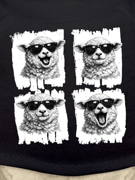 Sheep Sunglasses Quartet