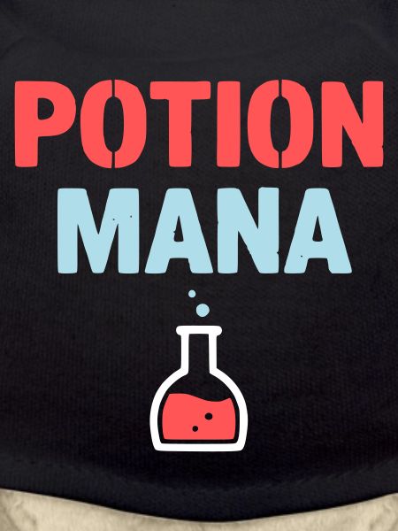 Potion Mana Text Gaming