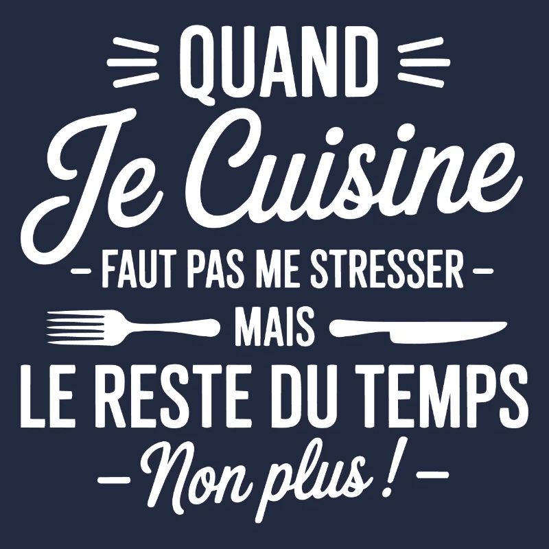 humorous kitchen apron