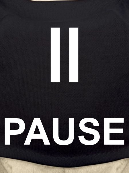 Pause Auszeit Geschenk Statement
