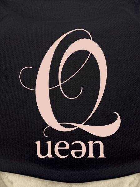 Police monogramme Q Queen