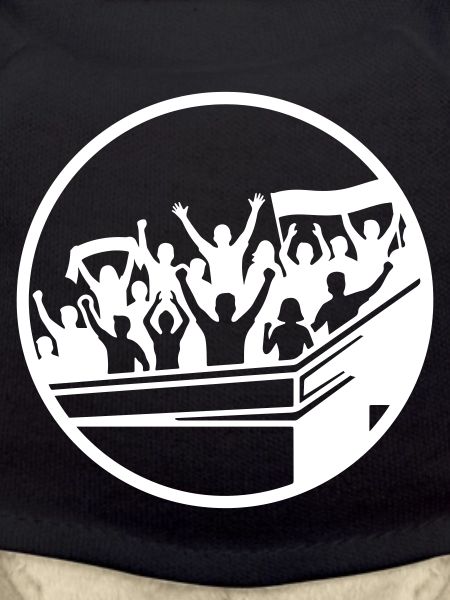Fans Stadium Silhouette