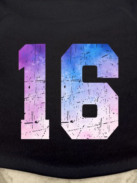 numéro 16 – Cadeau anniversaire 16 ans