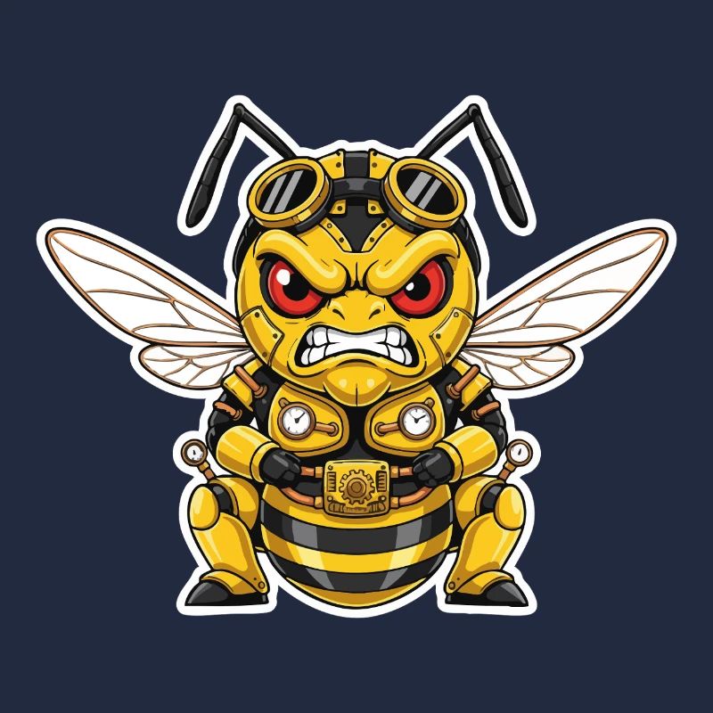 Frelon Steampunk Guerrier Pression et Vapeur