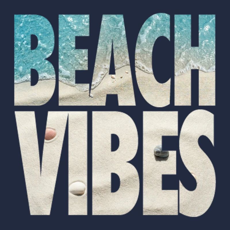 Beach Vibes - Tropical Ocean & Sand Texture