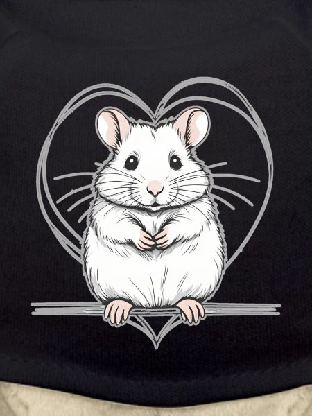 Hamster with heart