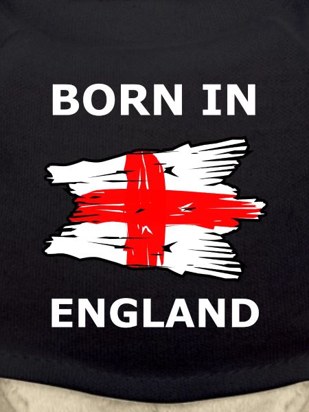 Né en Angleterre Art du drapeau