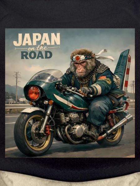 Japanese Bosozoku Monkey Biker