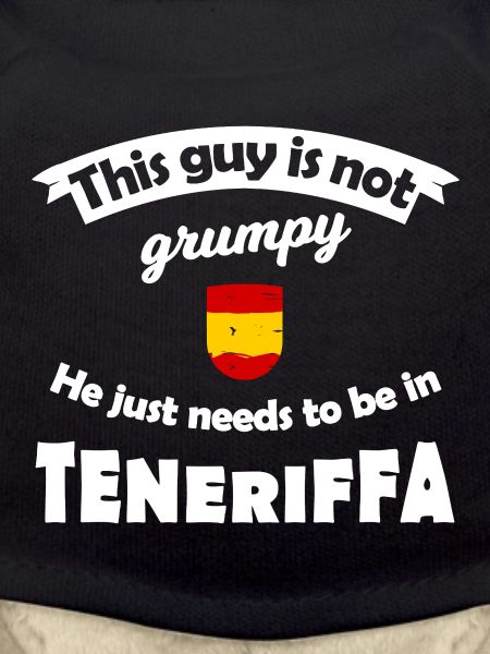 Not grumpy in Tenerife