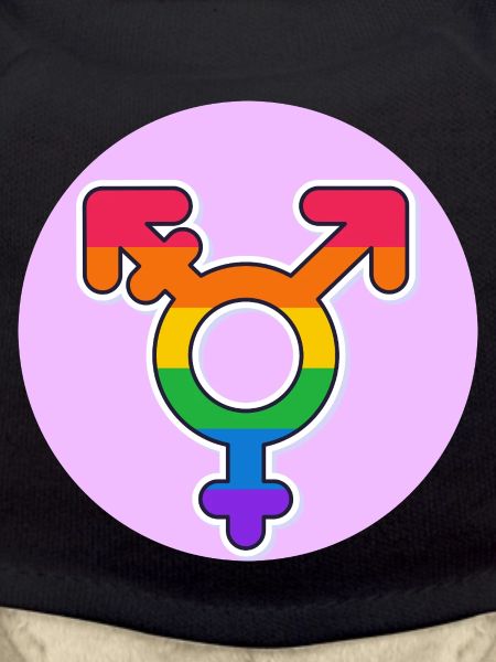Transgender Pride Regenbogen Symbol