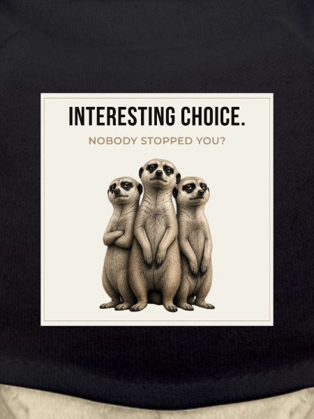 Interesting Choice Funny Meerkat