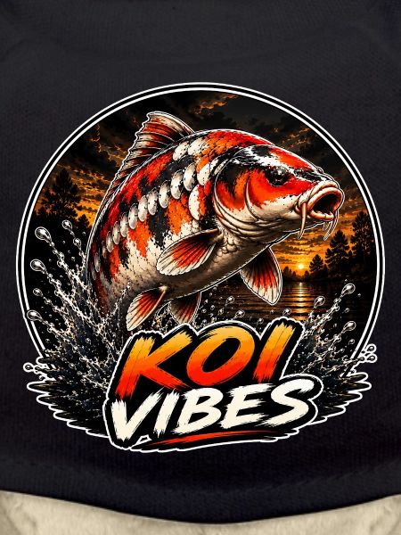 Koi Vibes Sunset Carp Design