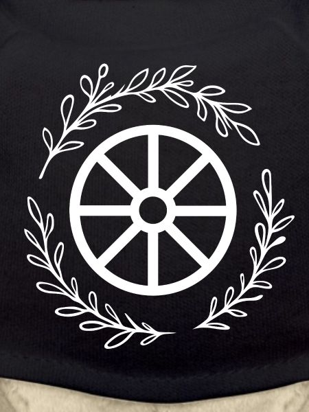 Midsummer Wheel – Pagan Symbol Motif