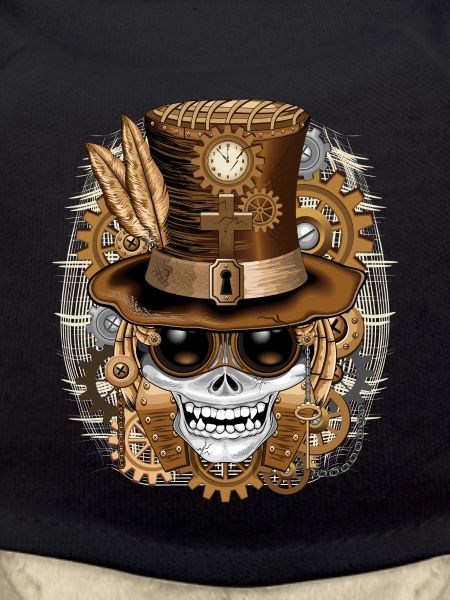 Vaudou steampunk Skull