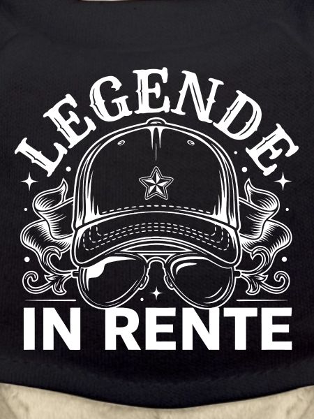 Legende Im Ruhestand Cap-Design