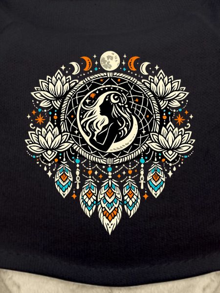 Moon Goddess Mandala Dream Catcher