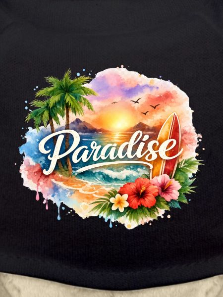 Paradise Beach Sunset Tropical Escape
