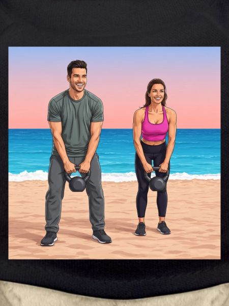 GIDAGI Fitness Cartoons Collection