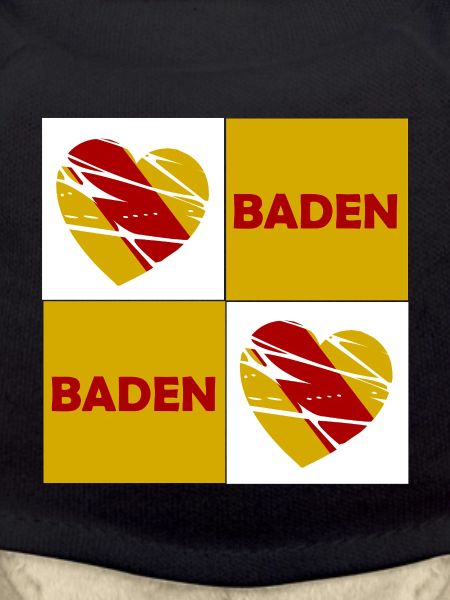 Baden Herz Quadrat