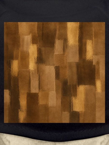 Patchwork brun abstrait 