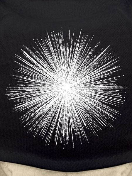 Radial Sunburst Burst Graphic