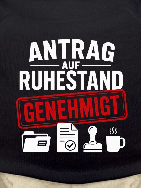 Antrag auf Ruhestand genehmigt