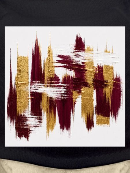 Abstraction Or et Grenat