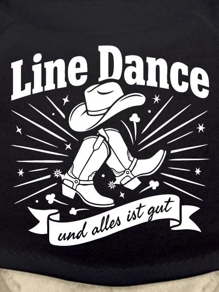 Line Dance Cowboy Boots Logo