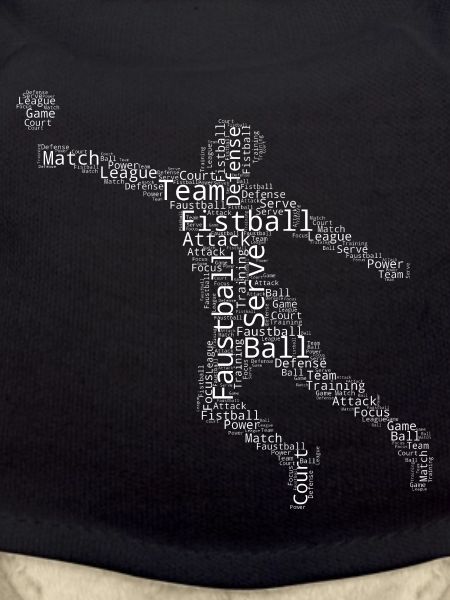 Faustballspielen Geschenk für ein Faustballspieler