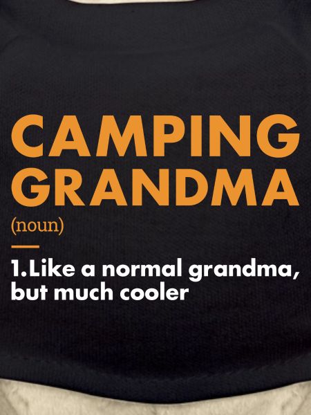 Camper Grandma Definition Camping
