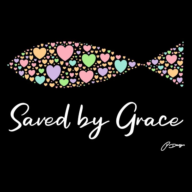 PDesign | Christian Saved by Grace Design