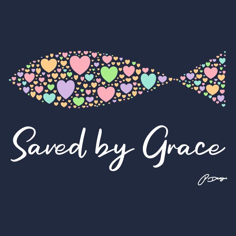PDesign | Christian Saved by Grace Design