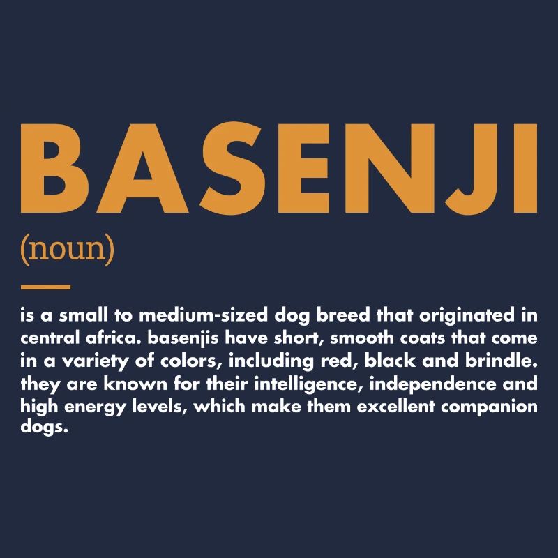 Chien Basenji Définition