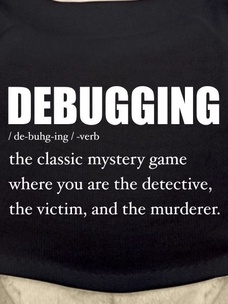 Programmierer Debugging Definition Lustig IT-Entwickler