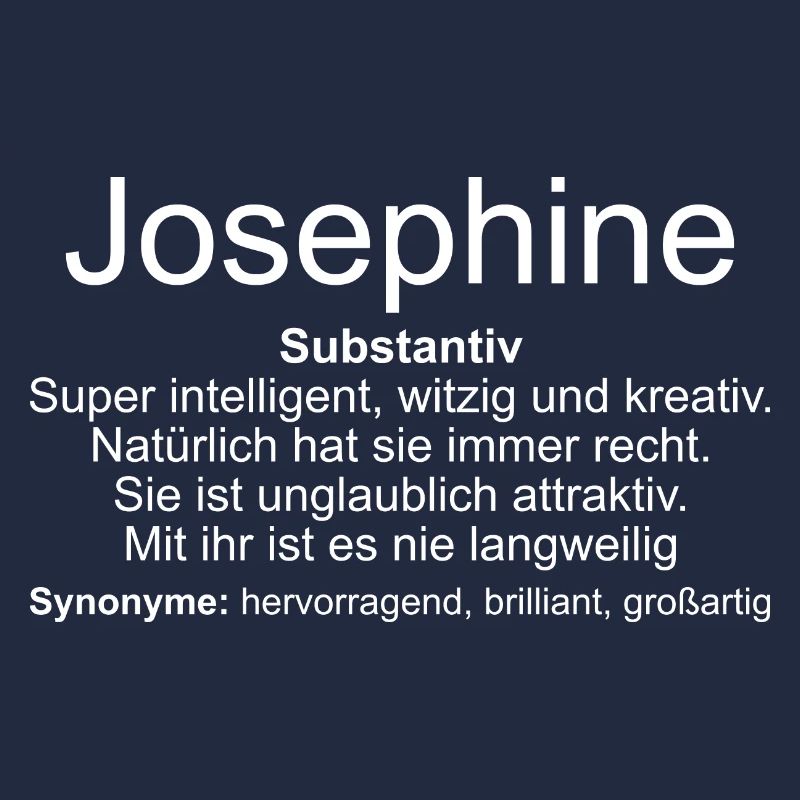 Nom Définition Joséphine