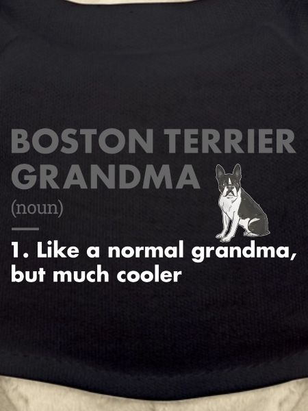 Boston Terrier Grandma Definition