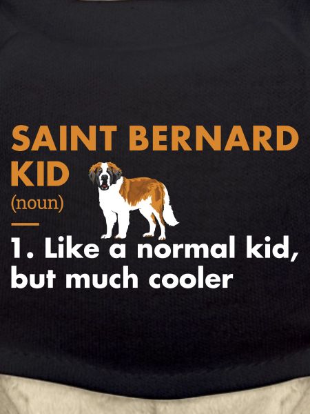 Saint Bernard Kid Definition