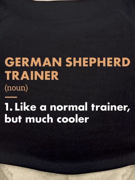 German Shepherd Trainer Definiton