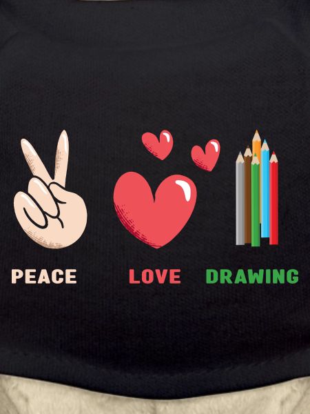 Drawer Peace Love Drawing